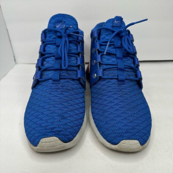Nike Mens size 9 Roshe Run Sneaker Boot Game Royal Atomic Orange Running Sneaker - Picture 2 of 11
